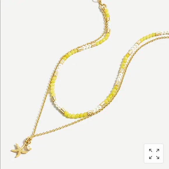 J. Crew Seabreeze Layered Necklace - Picture 1 of 3